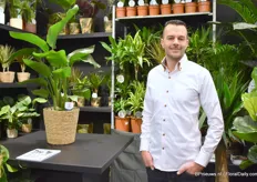 Corné van Winden of Forever Plant Group was there with his assortment of green houseplants of which more and more are Air so Pure labeled.